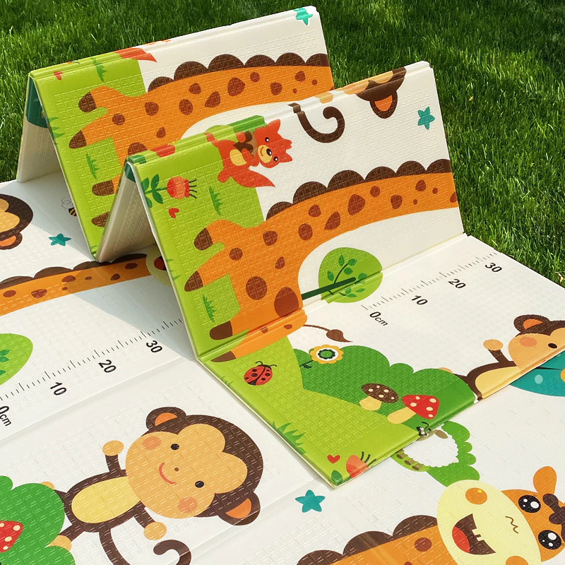 Tapete Infantil Emborrachado Dupla Face 200x180cm Anti Impacto para Bebê — foto 4