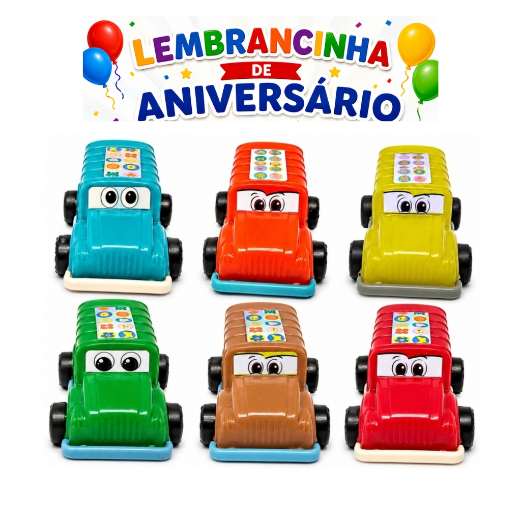 20 Carrinhos Mini Onibus Infantil Lembrancinha Festa aniversario Brinquedo Prendas barato Top