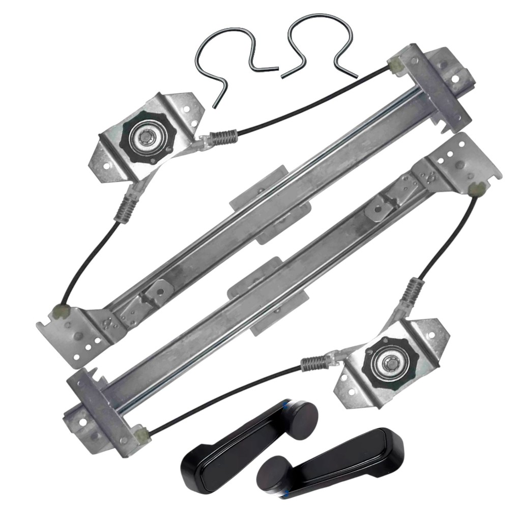 Máquina Vidro Manual Traseira + Manivela Corsa Classic 04/16 / Corsa Hatch 94/02/ Corsa Sedan 96/04  4 Portas