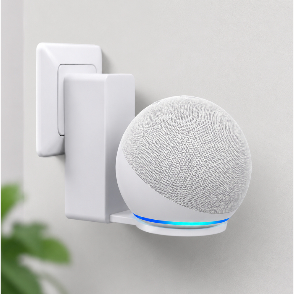 SUPORTE DE PAREDE PARA ALEXA ECHO DOT 4ª E 5ª GERAÇÃO