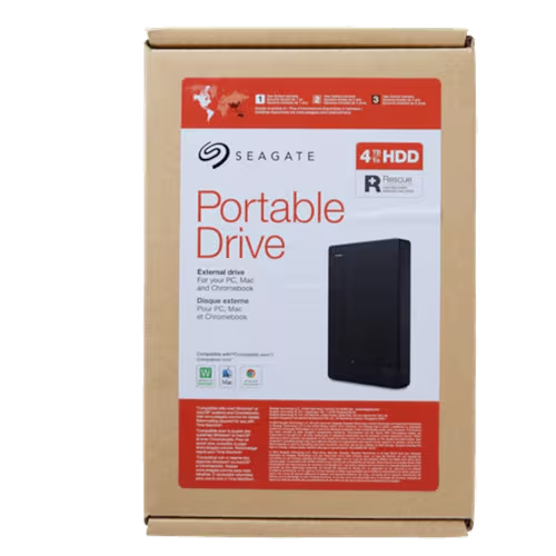 HD Externo Seagate 4TB Expansão USB 3.0 Disco Rígido Original - Produto Já no Br