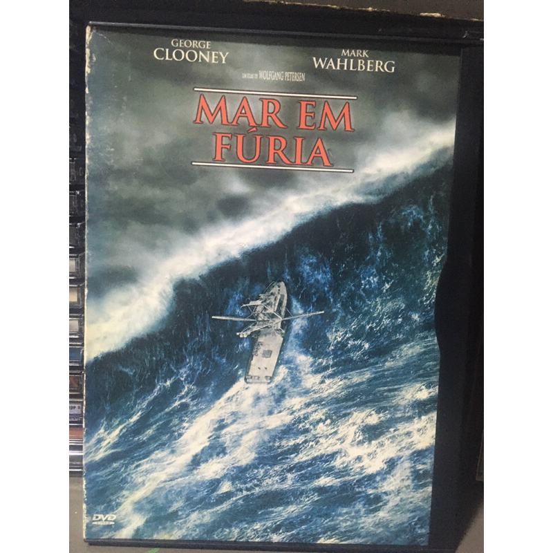 DVD snapcase Mar em fúria