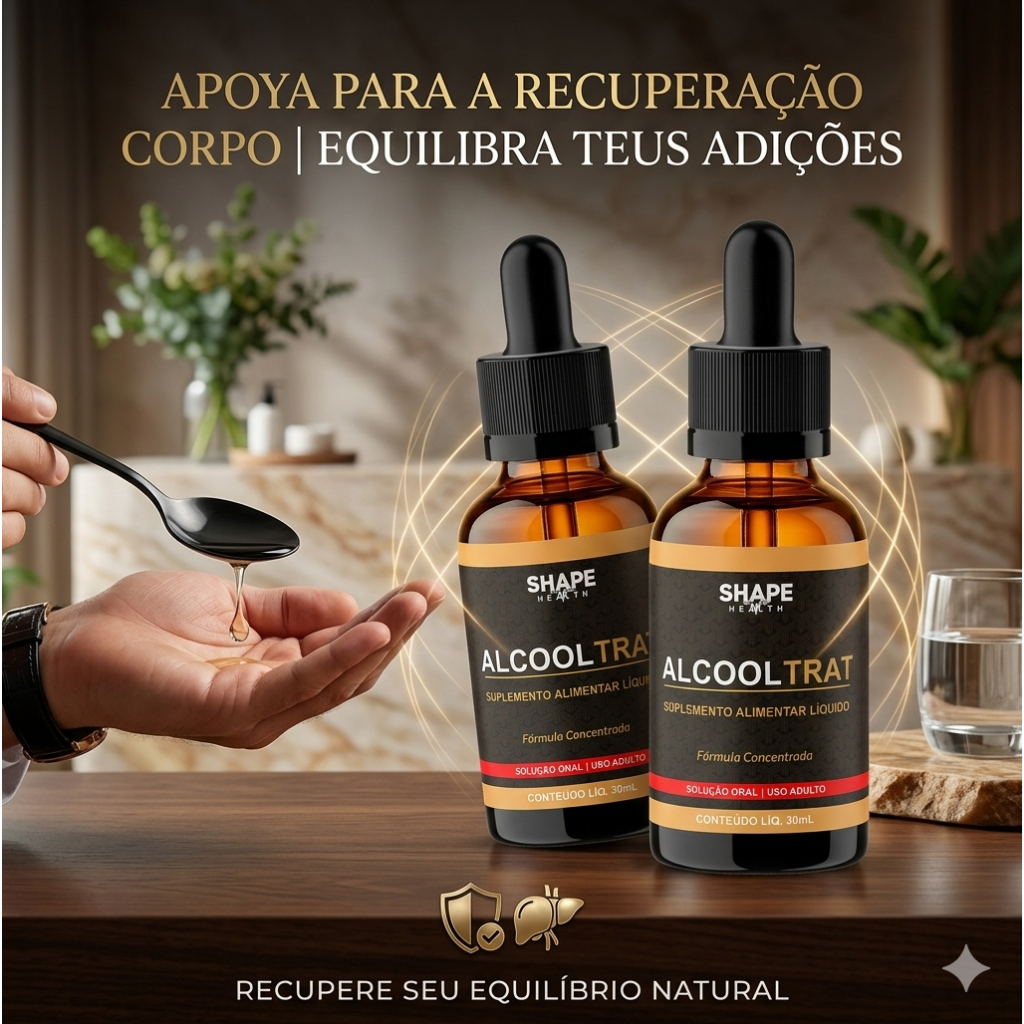 ALCOOLTRAT - Suplemento Alimentar - 30ml - Mega Promoção
