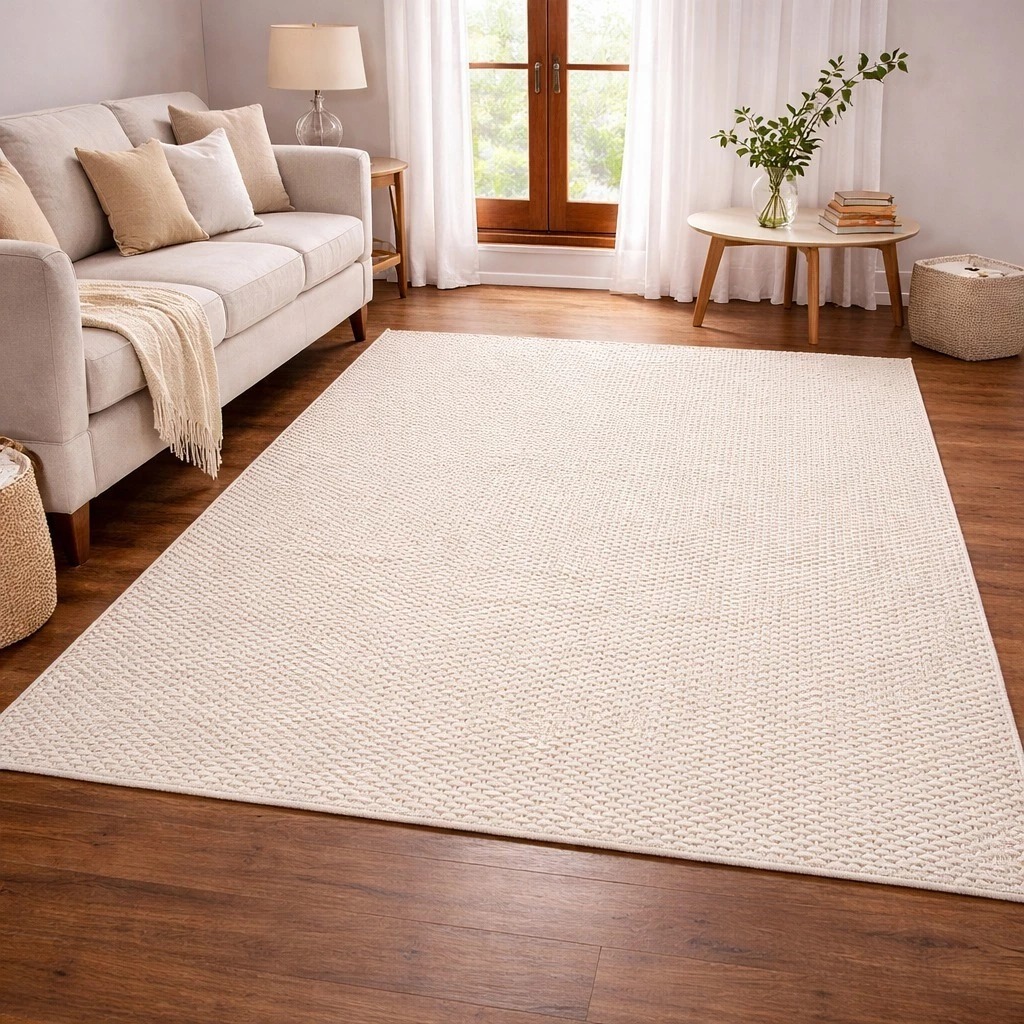 Tapete Milano Decorativo para Sala Quarto Antiderrapante Lavável em Máquina Várias Medidas