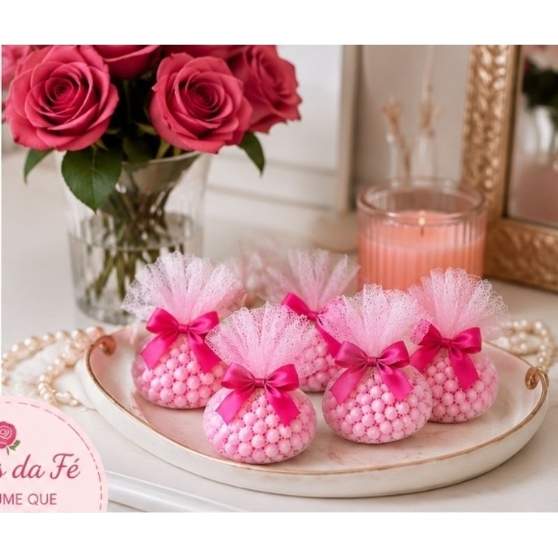 Kit 08 Rosas da Fé 🌹 Sachês Perfumados Premium Aroma Rosas Vermelhas para Gavetas e Armários