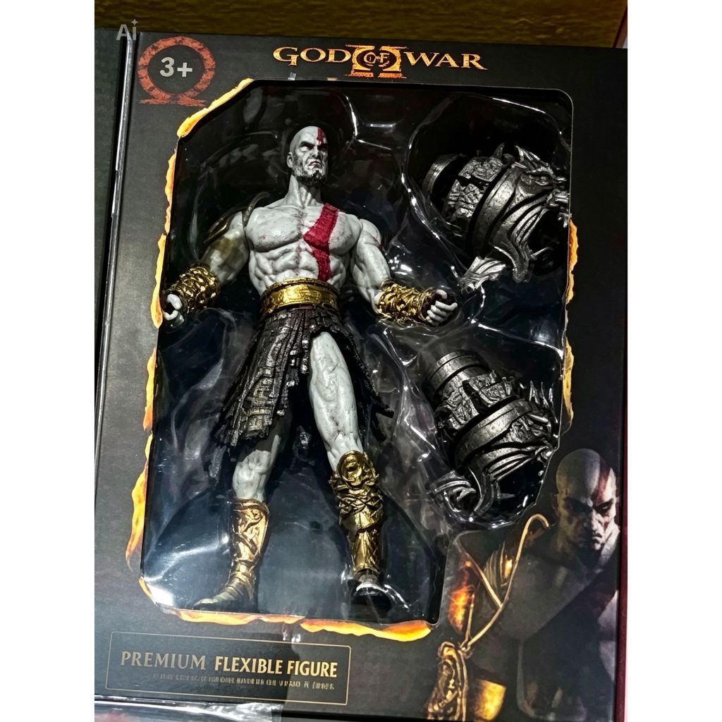 Boneco - kratos Esp. 20cm - God Of War