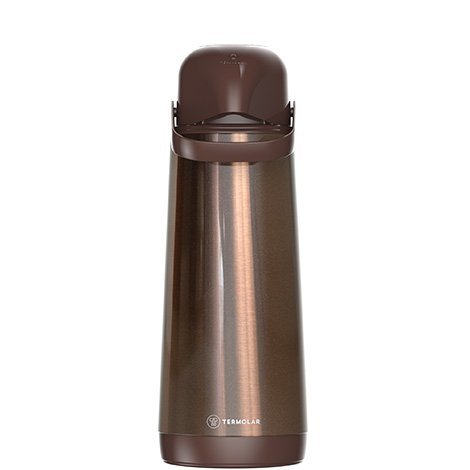 Garrafa Térmica Lumina 1.8 Litros Marrom Café TERMOLAR