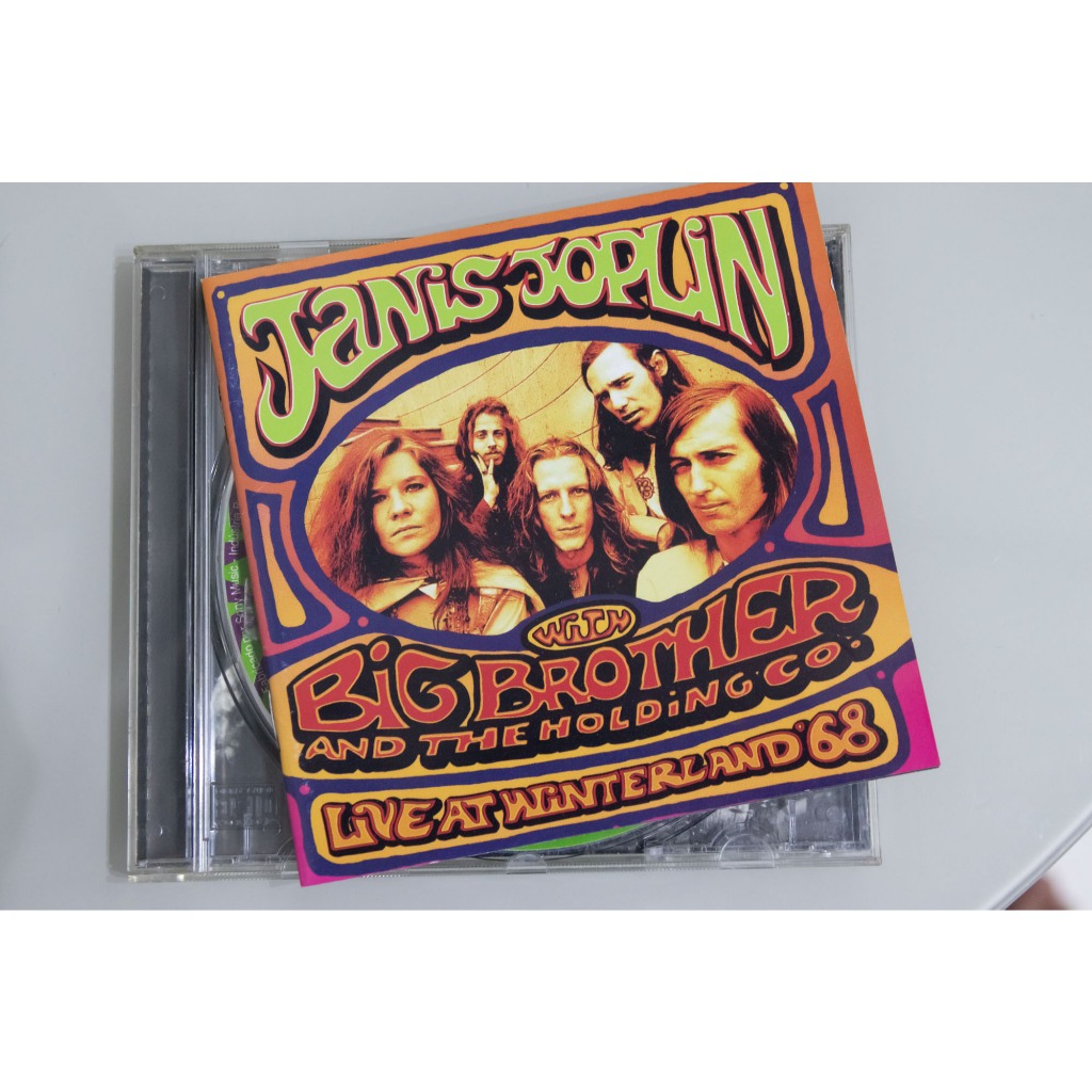 CD JANIS JOPLIN WITH BIG BROTHER AND THE HOLDING COMPANY - LIVE AT WINTERLAND 1968 (leia a descrição)