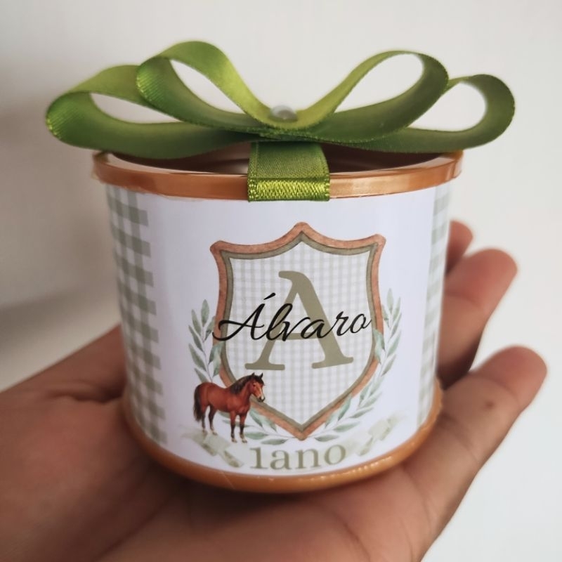 Kit Tubolatas 5x6 Personalizadas para Lembrancinhas de aniversário 1 ano fazenda- Lembrancinha Maternidade, Chá de bebê