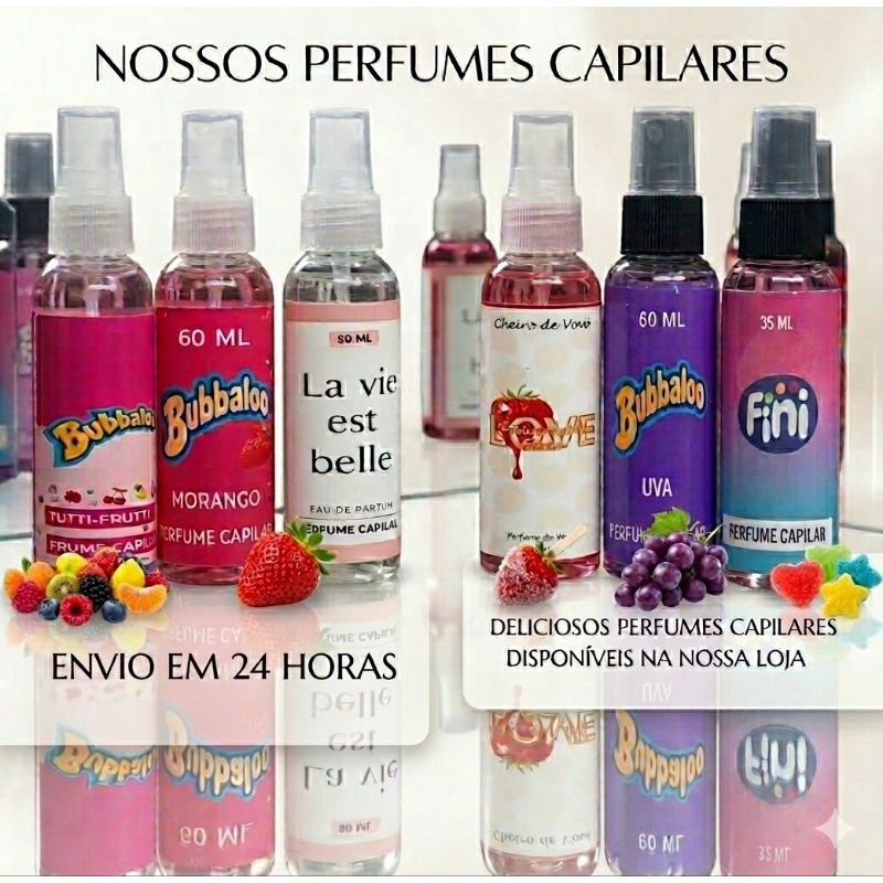 Perfume Capilar Longa Duração Com Filtro Solar E Silicone Perfume Para Cabelo Cheiro Duradouro Antifrizz Brilho