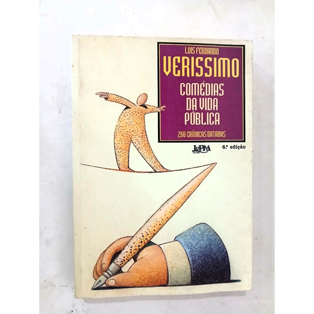 Livro Comédias Da Vida Pública - Luis Fernando Verissimo