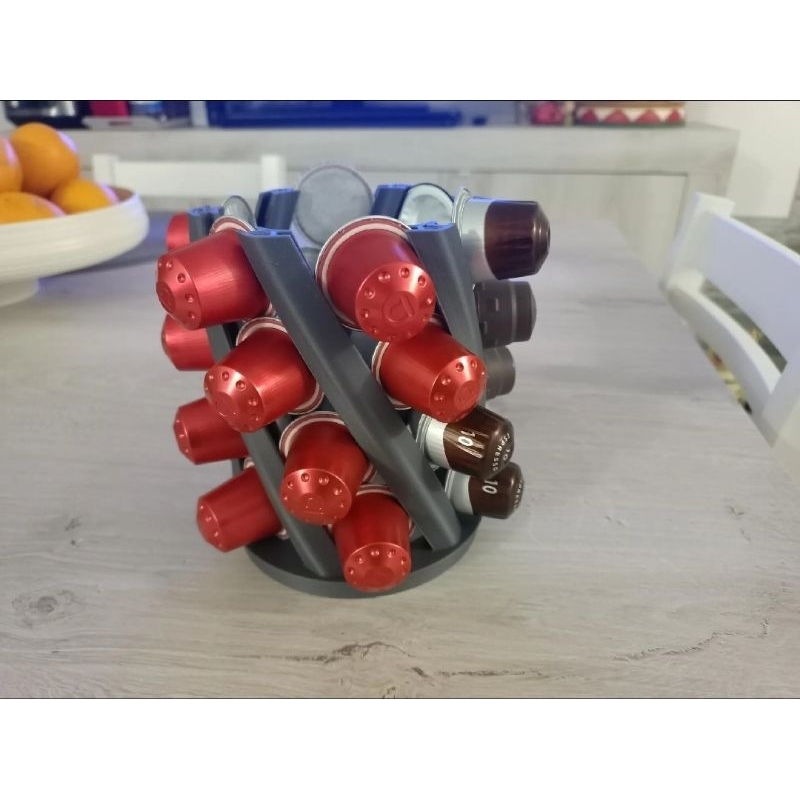 Porta cápsulas Nespresso Suporte luxo para 24 cápsulas de Nespresso