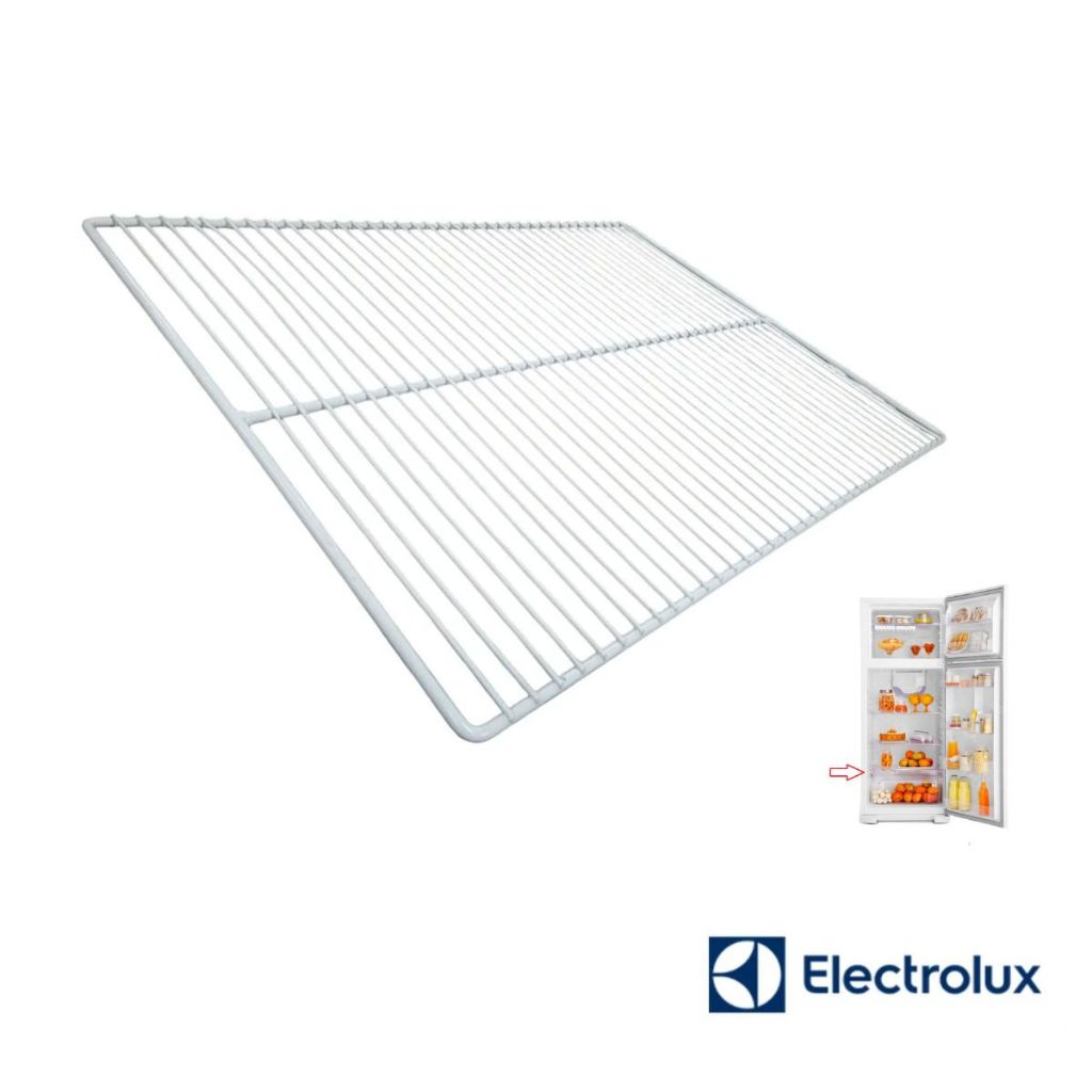 Tampa Gaveta Legumes Geladeira Electrolux Dc45 Dc47 Dc48 - 57,5x40,5cm