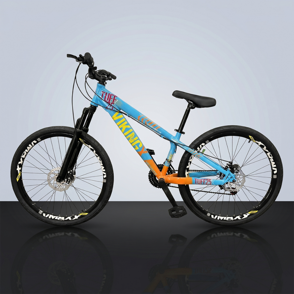 Bicicleta Vikingx Tuff 25 Bike Aro 26 Freio A Disco 21v