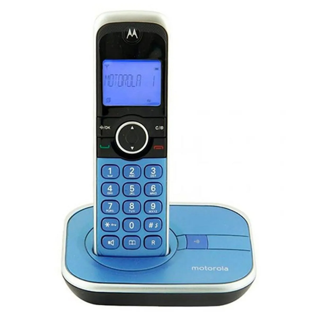 Telefone Sem Fio Motorola GATE4800BT-A Azul com Bluetooth