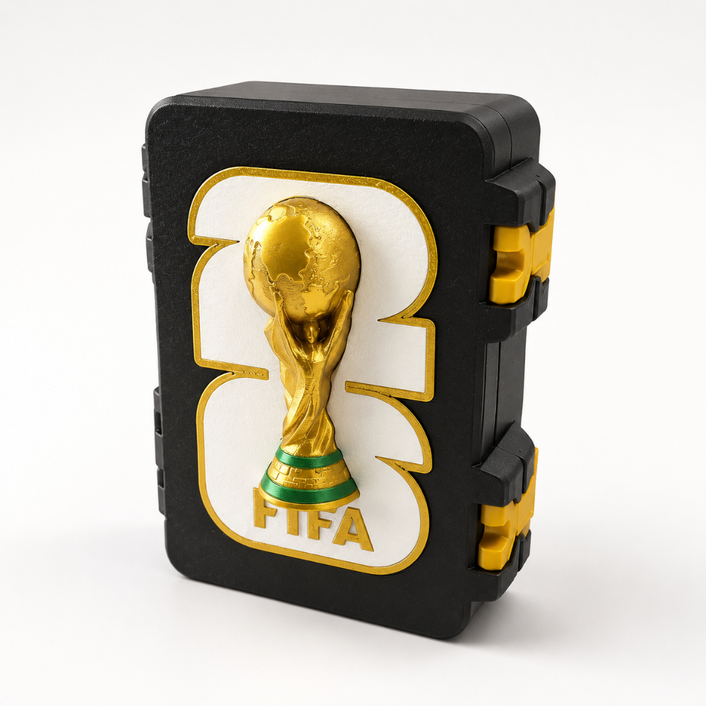 Caixa para Figurinhas da Copa do Mundo 2026 | A MAIS VENDIDA | porta figurinha copa 2026 + Envio Rápido