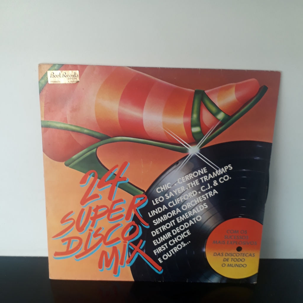 Lp 24 Super Disco Mix (em Bom Estado) VERSÃO VINIL CAPA SIMPLES / 1 h