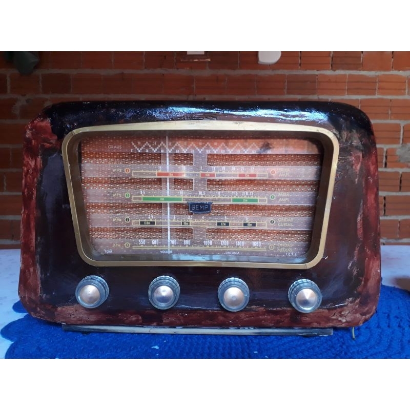 Radio semp antigo funcionando