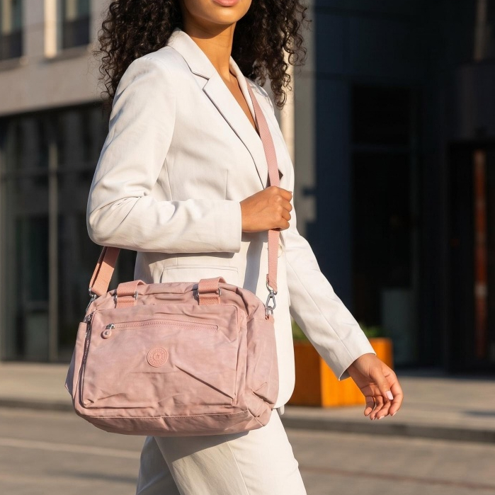 Bolsa de Viagem Casual Feminina Impermeável com Camada Dupla, Leve e Funcional para Todos os Momentos do Dia