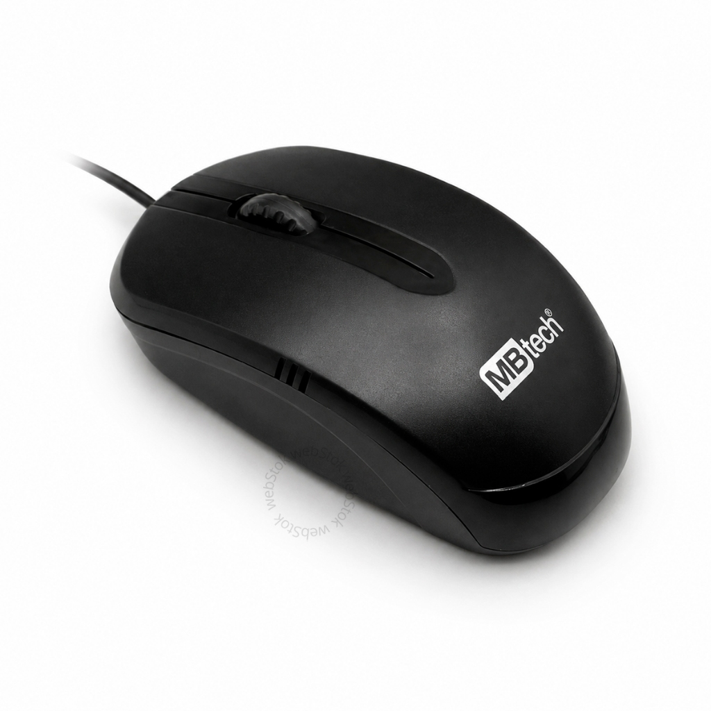Mouse Óptico Fio USB Notebook Computador Home Office Entrada