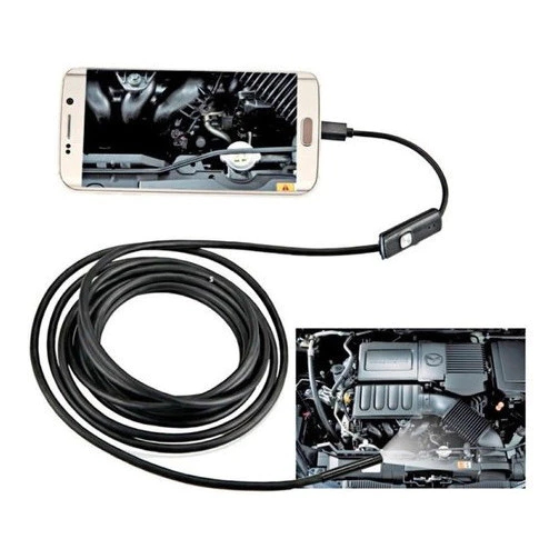 Câmera Inspeção Sonda Wifi Endoscópica Hd Celular E Pc 2M Modelo nkj-2m Saida andoid V8 e USB P/ PC