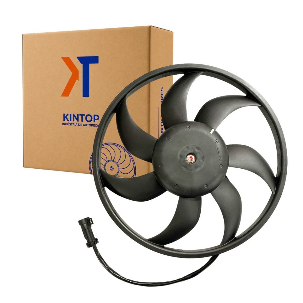 Ventoinha Radiador Eletroventilador 7 Pás 12v Para Strada Palio Siena Idea Corsa Montana 390mm