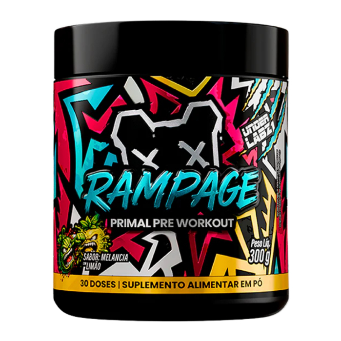 Pré Treino Rampage 30 Doses 300g - Under Labz