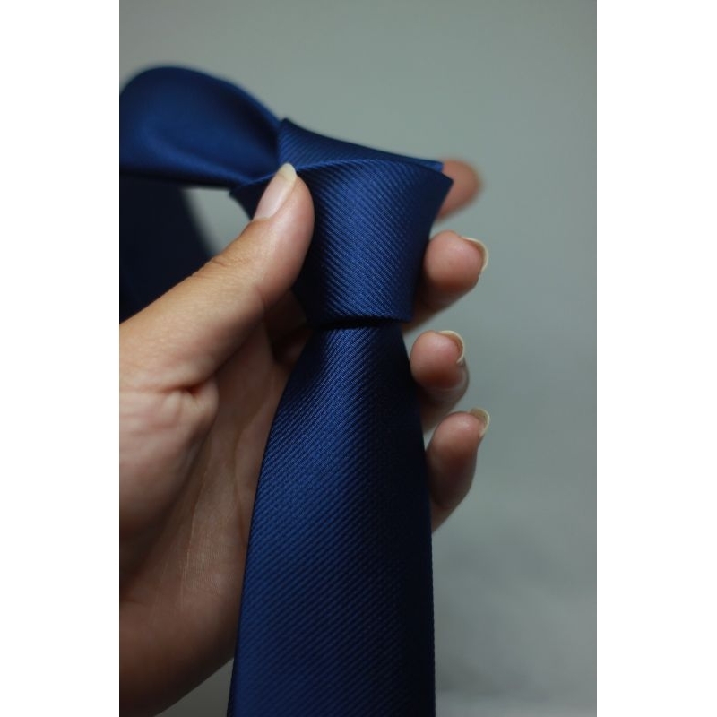 Gravata Azul Marinho Riscada Padrinho Casamento Noivos Adulto Social Sem Nó Moda Masculina