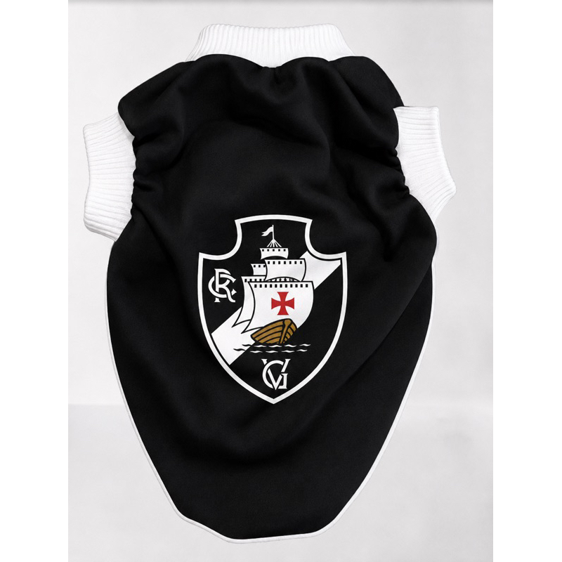 Roupa Pet Cachorro Futebol Vasco Todos os Tamanhos