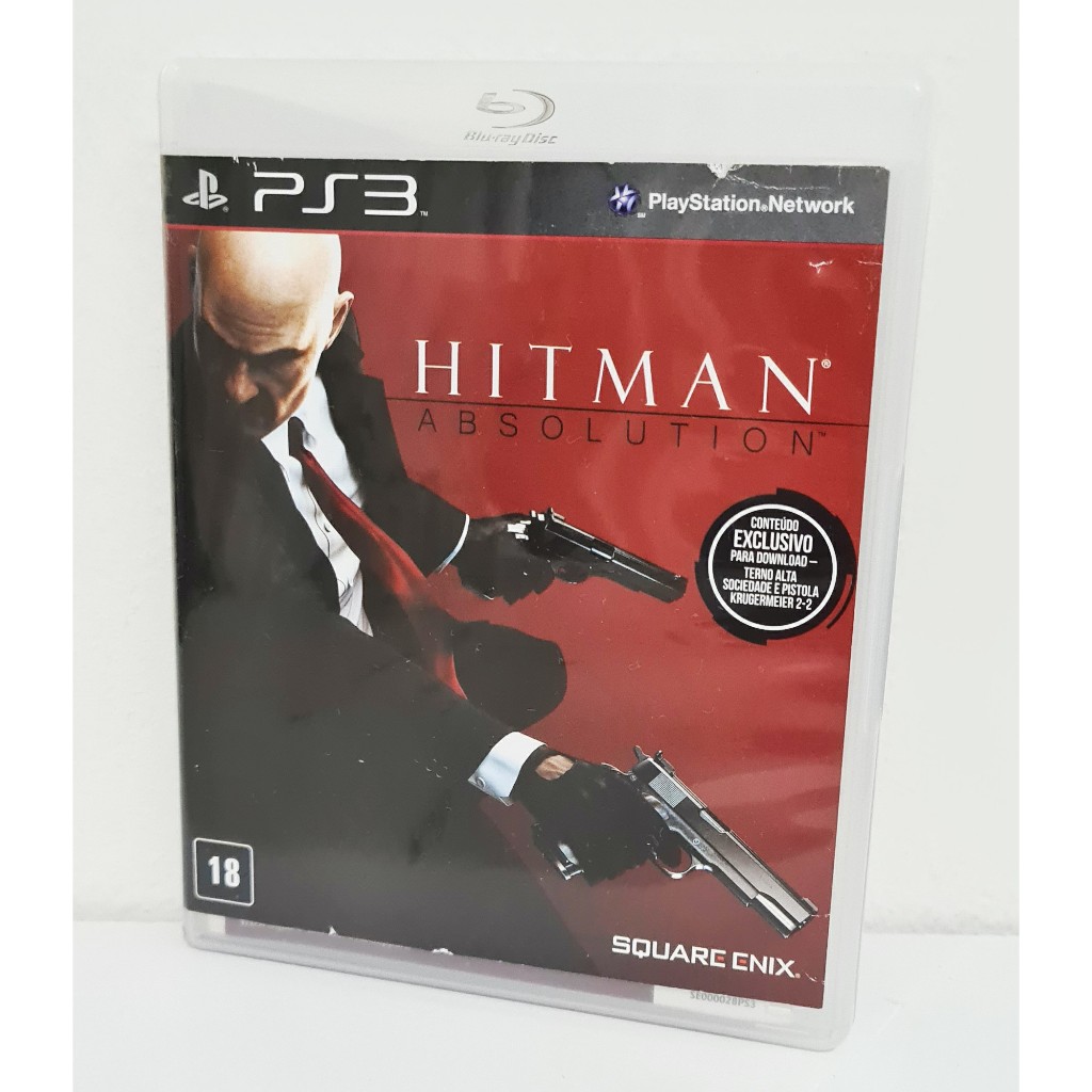 Jogo Hitman Absolution Square Enix Ps3 Original