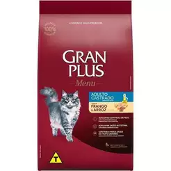 Ração Granplus Gato Castrado Frango e Arroz 10,1 kg