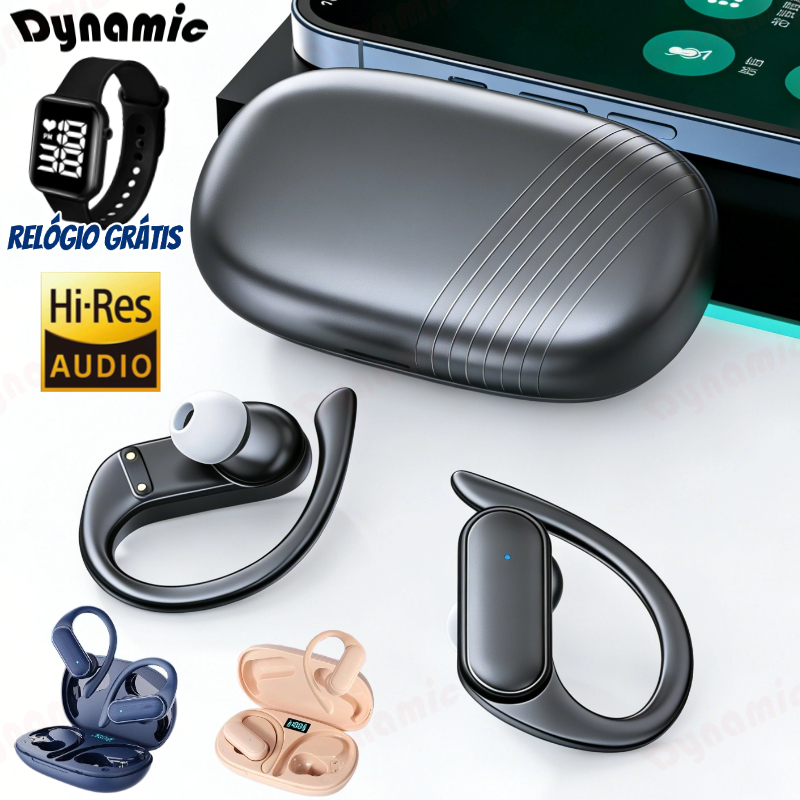 Fone de Ouvido Bluetooth sem fio Controle Toque HiFI Estéreo À Prova Dwireless Água Fone Esportes DY