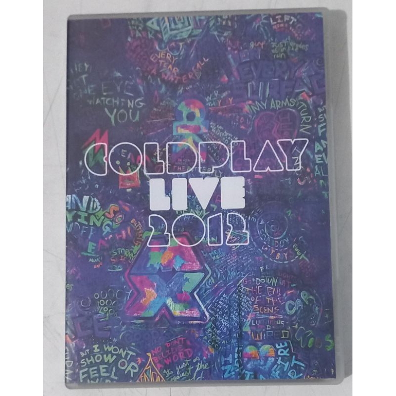 DVD Coldplay Live 2012