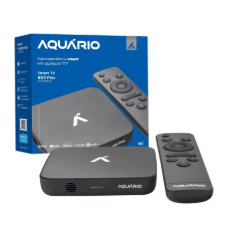 Smart Box TV Aquário STV-3000 Plus 4K Android 11 Wi-Fi HDMI RCA Original NF