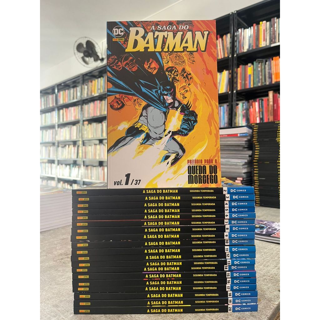 A Saga do Batman Segunda Temporada Vol.01 ao Vol.20