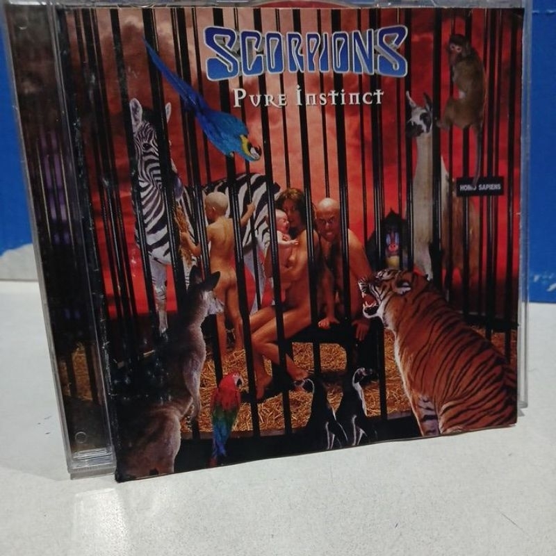 CD SCORPIONS -PURE INSTINCT EDIÇÃO LUXO CD IMPORTADO USA