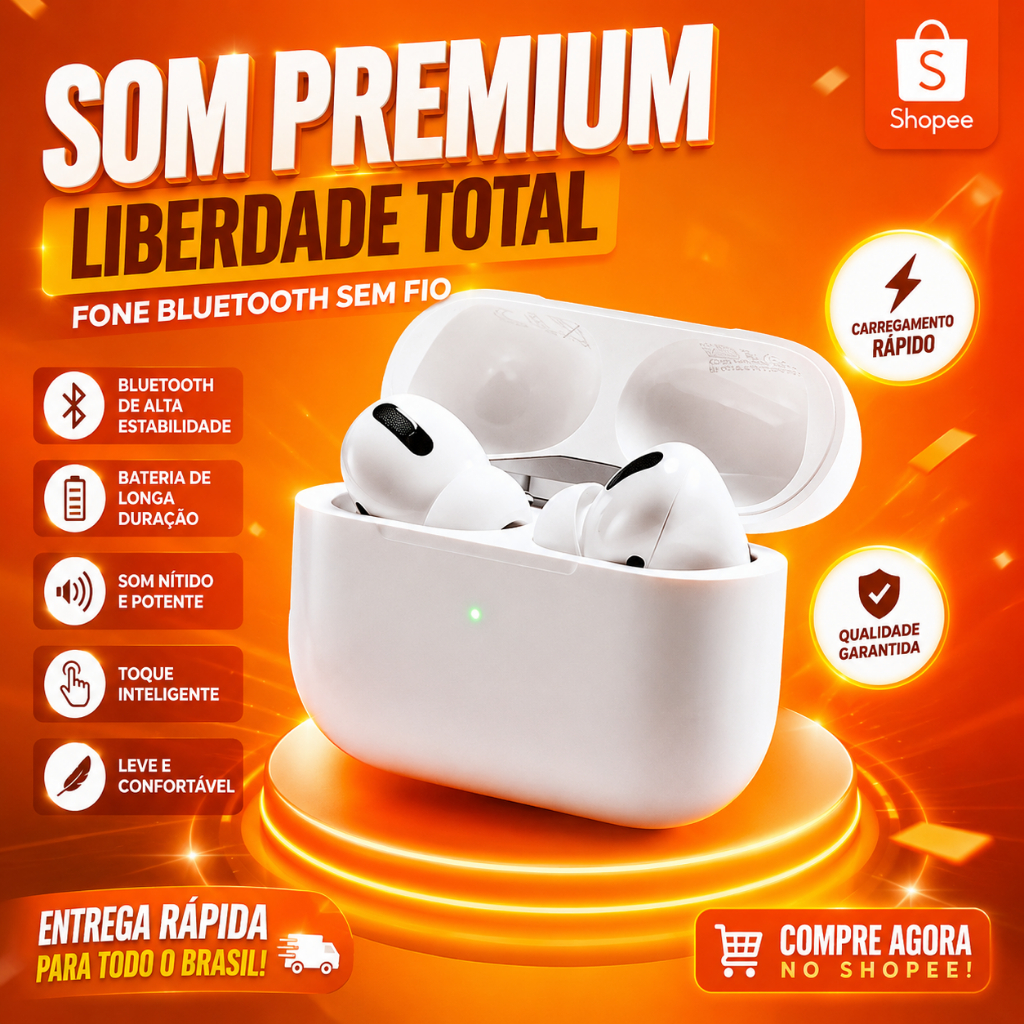 i13 Fone De Ouvido Inpods Bluetooth Sem Fio Com Microfone Fones esportivos Branco