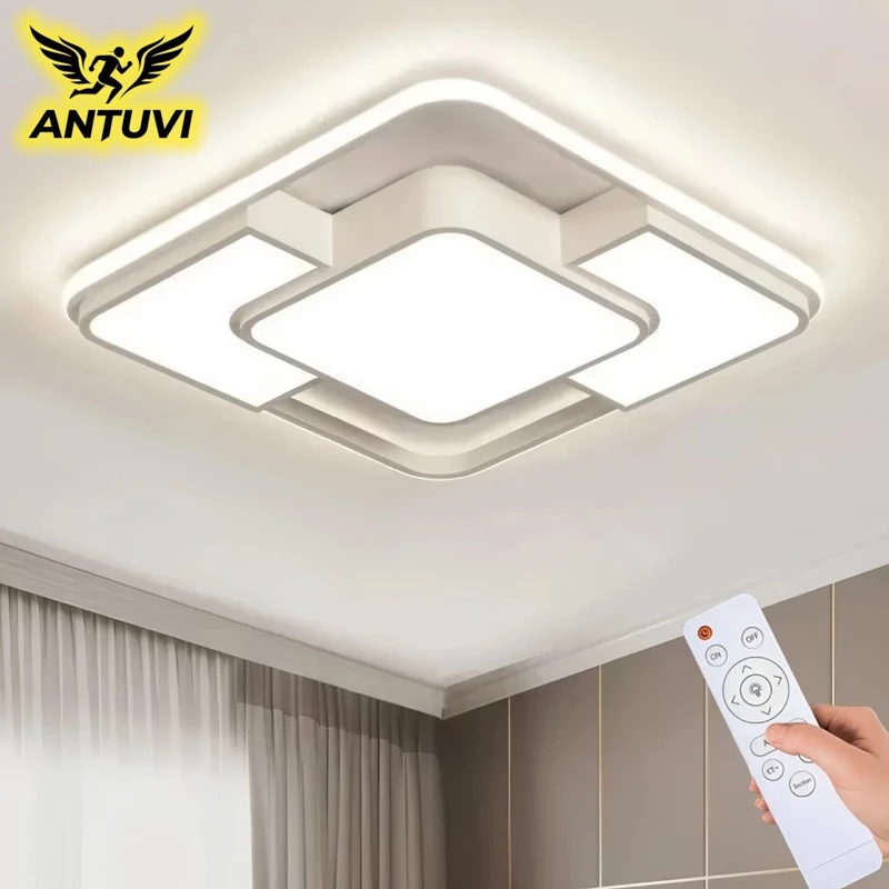 Lustre Pendente de LED 3 em 1 para Quarto Bivolt com Controle Remoto — foto 2