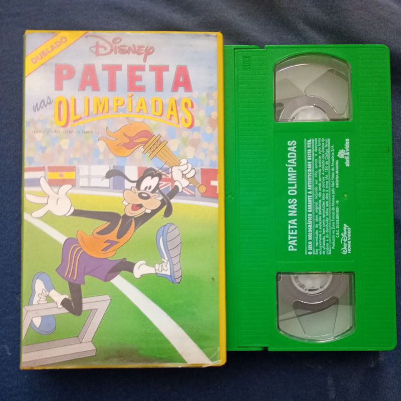 Vhs pateta nas olimpíadas Walt Disney
