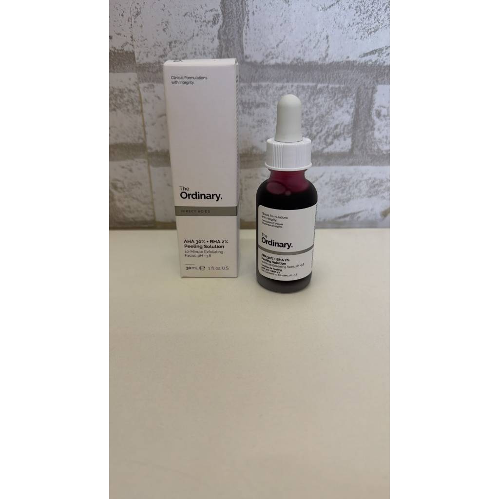 The Ordinary AHA 30% + BHA 2% Peeling Solution 30ml – Peeling Facial Esfoliante