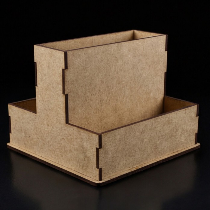 Kit 30 Porta Comanda Numerado em MDF com Divisórias Organizador de Mesa Restaurante Lanchonete