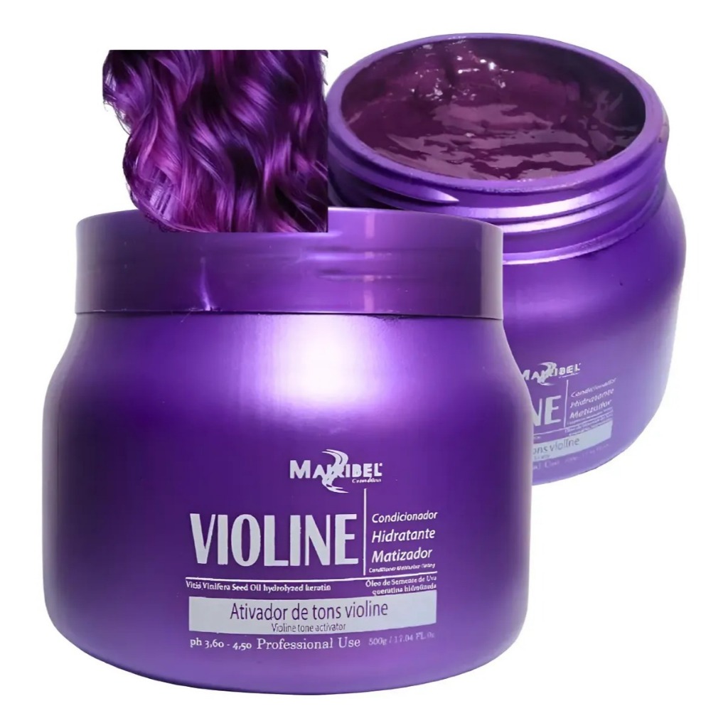 Máscara Violine Mairibel Matizador Óleo Argan 500g Lançament Fragrância do tratamento Característico do Produto