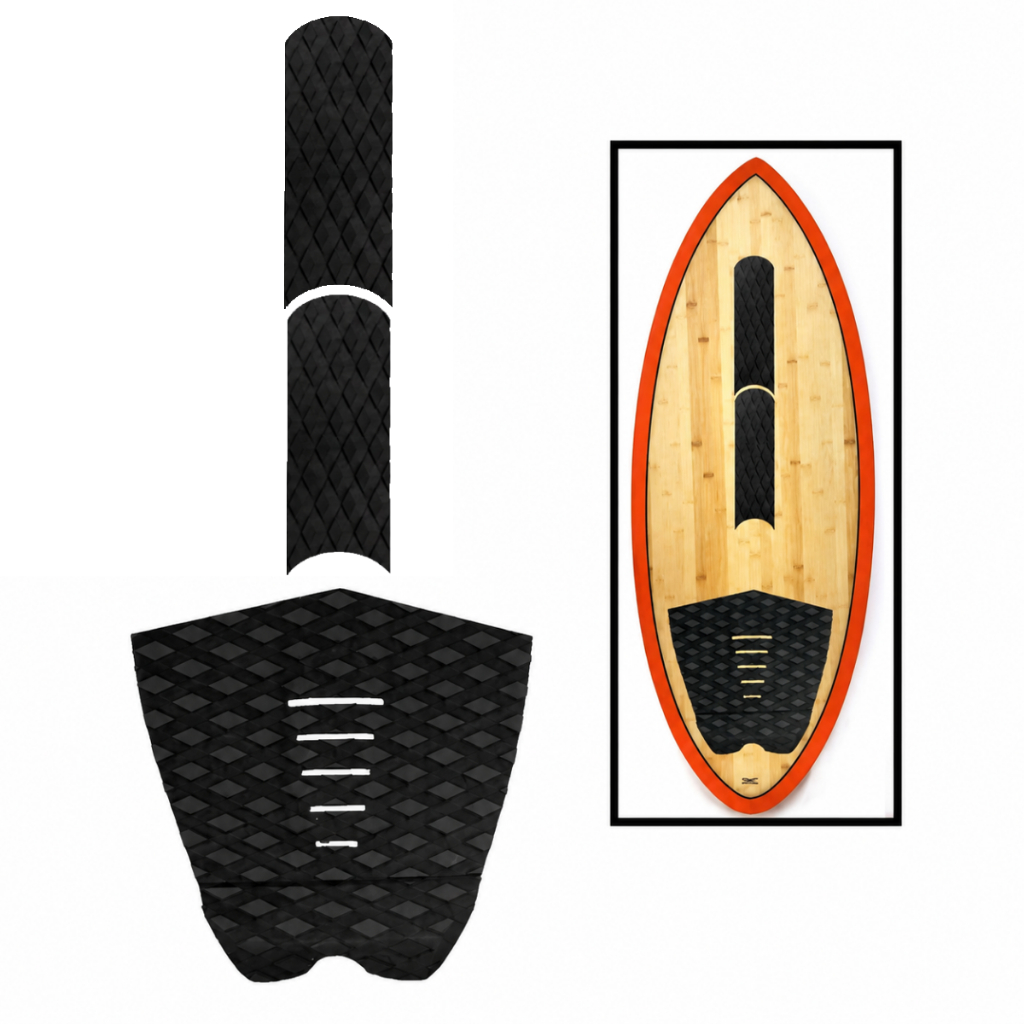 Kit Deck Antiderrapante + deck Arch Bar Skimboard