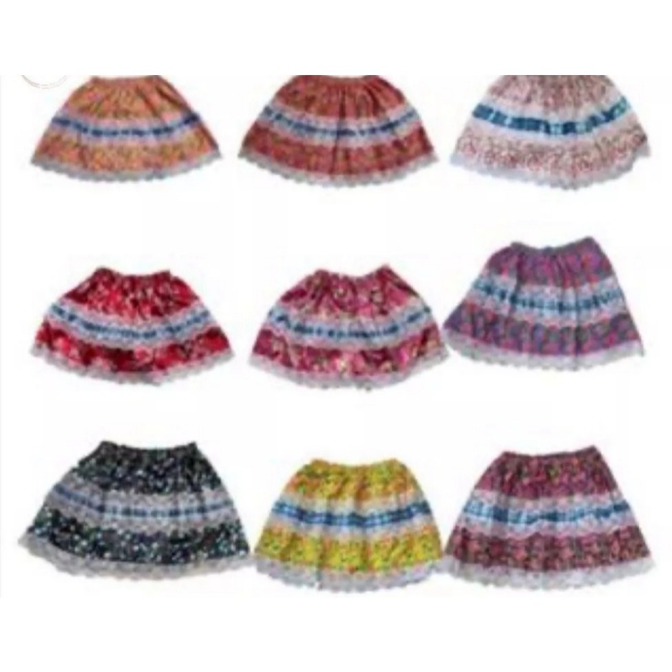 Saia floral pra festa junina