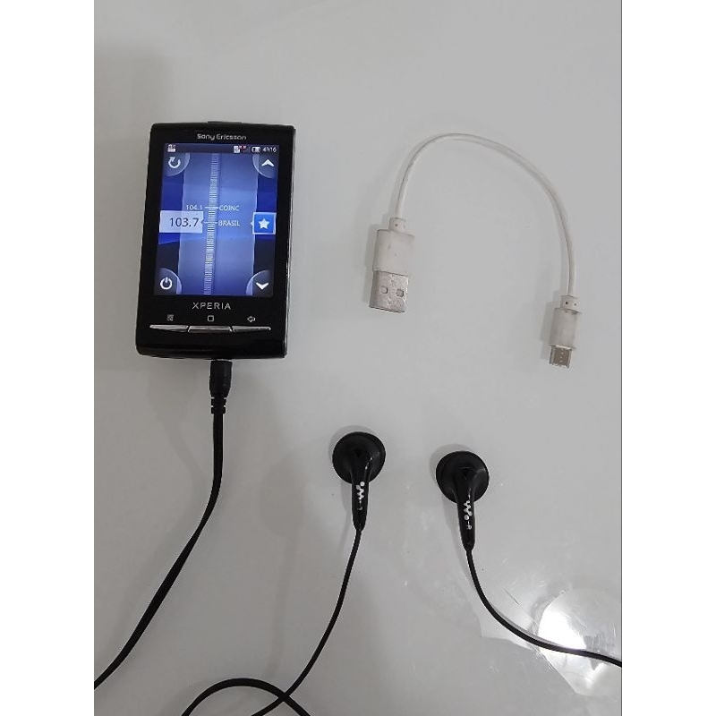 Celular Antigo Sony Ericsson Xperia X8 E15a + Fone Original