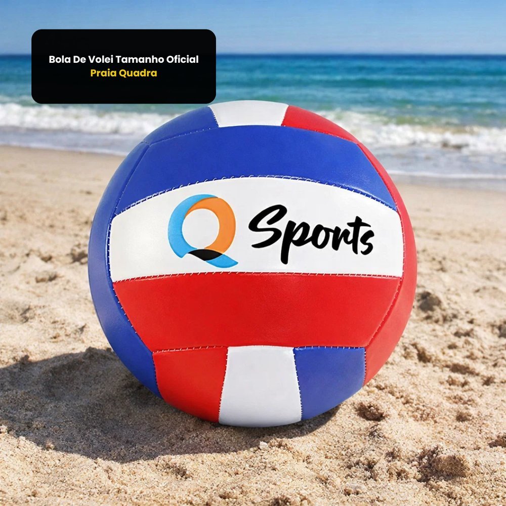 Bola Vôlei Oficial Praia Quadra Profissional Esportiva Treino Jogo Voley Top 5 Nº5