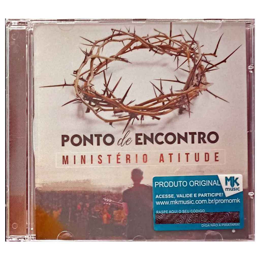 CD Ministério Atitude Ponto De Encontro 2016 seminovo