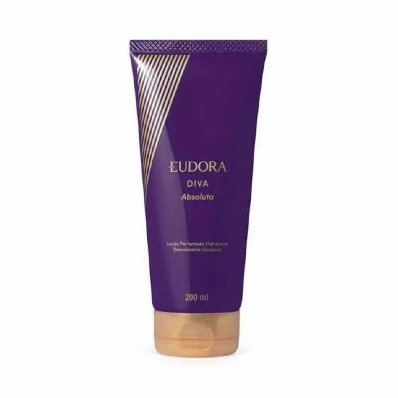 Loção Perfumada Hidratante Desodorante Corporal Diva Absoluta 200ml - Corpo e banho