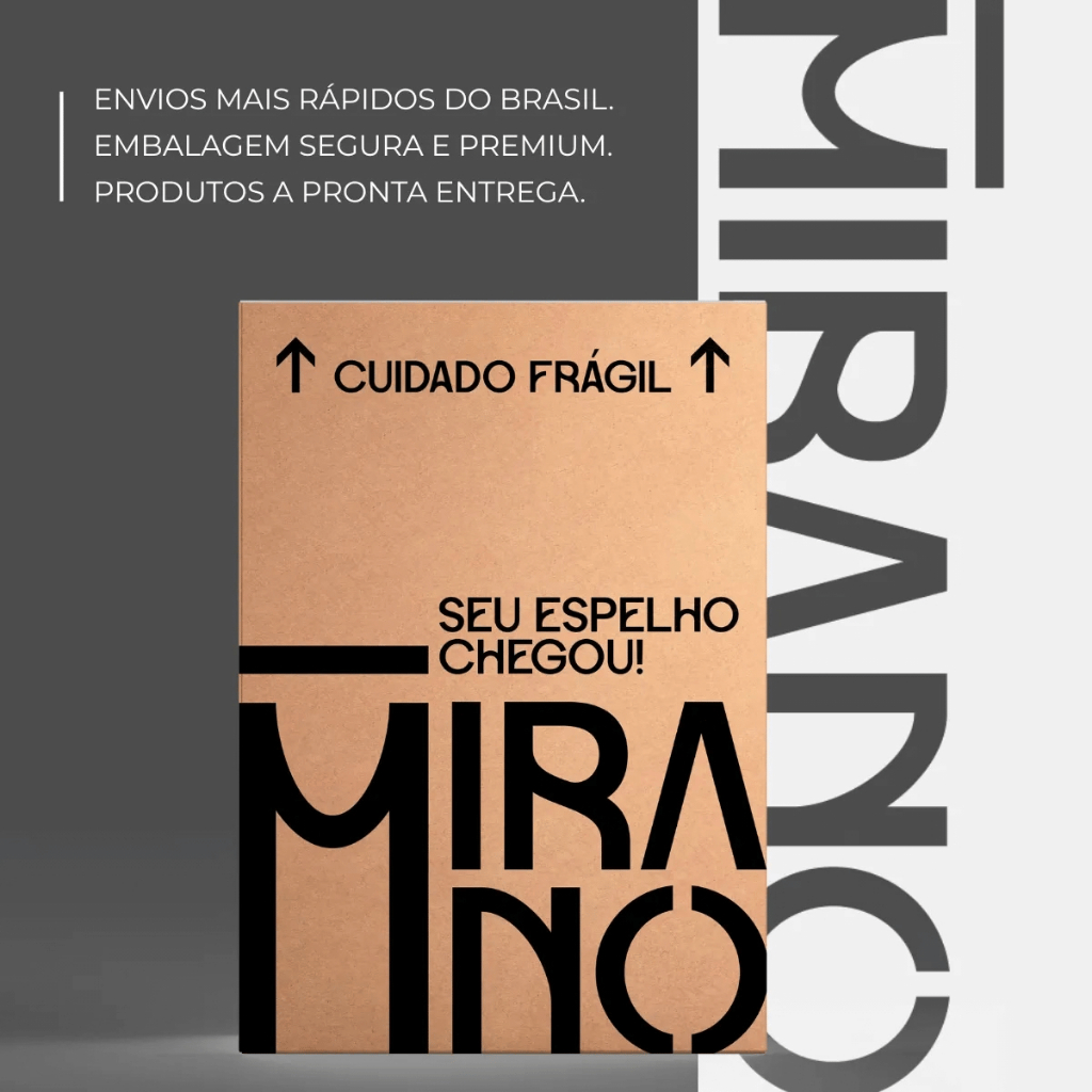 Espelho Oval Lapidado Mirano Berlim 80x40cm para Banheiro — foto 8