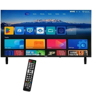 Smart TV 32" Hye HD HDMI USB Android 14 +NF-e na caixa